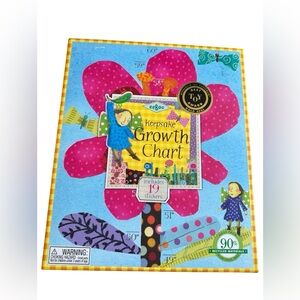 eeboo - KEEPSAKE FLOWER GROWTH CHART